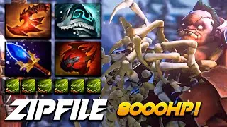 ZIP FILE PUDGE 8000 HP TANK - Dota 2 Pro Gameplay [Watch & Learn]