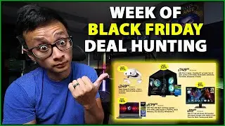 🟢 PC and Tech Deal Hunting during Black Friday week!
