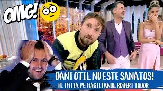 Dani Oțil, e nebun! Îl imită pe magicianul Robert Tudor la Neatza cu Răzvan și Dani