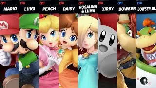 Super Smash Bros. Ultimate - Mario & Friends save New Year's Eve from Bowser & Bowser Jr