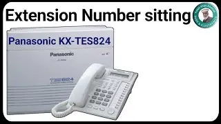 Extension number sitting | Panasonic kx-tes824