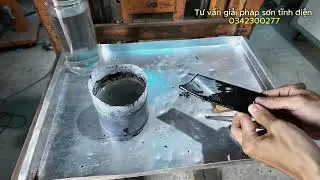 Giải pháp tẩy sơn tĩnh điện nhanh chóng và hiệu quả - 0342300277