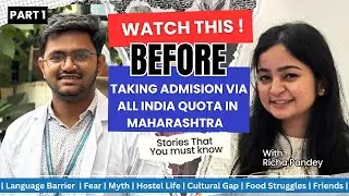 Challenges AIQ Students Face in Maharashtra | Ft. Richa  | av1shkar| MBBS | Satara | #neet2025 