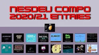 Let's Play! NesDev Compo 2020/21 Homebrew Contest Entries