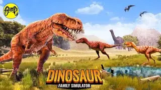 Wild Dinosaur Family Simulator: Dinosaur Games - Android Gameplay FHD