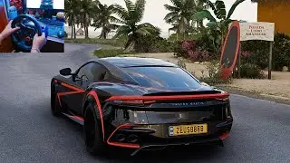 Upgraded Aston Martin DBS Superleggera - Forza Horizon 5 | Logitech G29 Gameplay 4K ULTRA