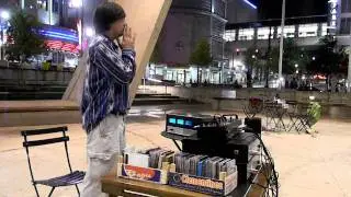 The Rocksteady Kid DJs on Silver Spring's Veterans Plaza
