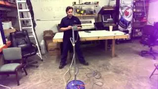 Rocket Stability Test Rig for 3D Printed Rockets (or any smallish model rockets)