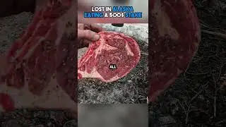 Cooking 500$ stake Lost In Alaska #shorts #viral