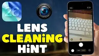 How To Enable/Disable Lens Cleaning Hint On iOS 26!