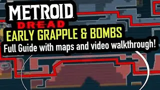 Metroid Dread Early Morph Ball Bombs Guide