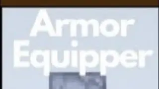 How build a Armour Equiper (Minecraft)