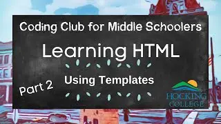 Coding Club - Learning HTML with Templates Part 2