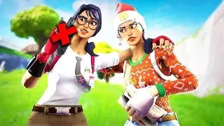 Duo vs Squad Scrim Win with no weapons! w/x8