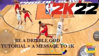 ANKLEBREAKER TUTORIAL IN 2K22 MOBILE AND A MESSAGE TO 2K TO RELEASE NBA 2K23 ON ANDROID