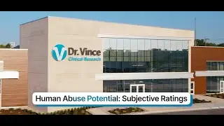 Human Abuse Potential: Subjective Ratings