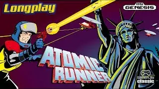 ATOMIC RUNNER - MEGA DRIVE - Longplay | Walkthrouth - [ No death ] - SEGA