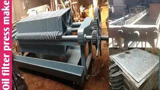 Oil Filter Machine - Filter Press Make By Iron Beat Engineering part 4 - Oil Filter Press