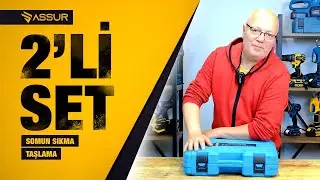 ASSUR SÜPER 2'Lİ SET - SOMUN SIKMA VE TAŞLAMA MAKİNESİ