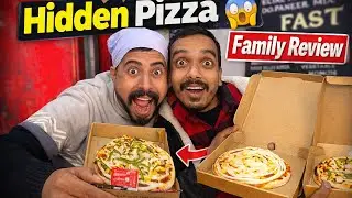 Chandigarh Galiyon Ka Hidden Pizza 🍕 | Salon Me Family Review | Cinematic Pizza Making 🎬