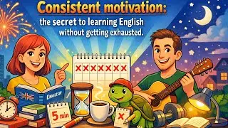 Consistency vs Motivation | The Secret to Learning English Successfully