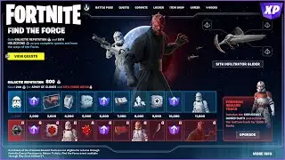 Learn Force Abilities at Rift Gates - ALL Fortnite x Star Wars Find The Force Event Quests (Part 1)