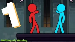 Stick Adventure: Red and Blue (Level 1 to 10) Gameplay Walkthrough-1 (Android,iOS)