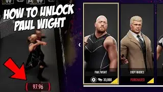 Как открыть доступ к Полу Уайту в AEW Fight Forever, также известном как The Big Show | Дорога к ...