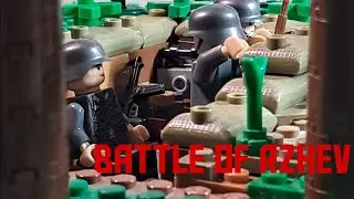Battle of Rzhev Part 1 - lego stop motion