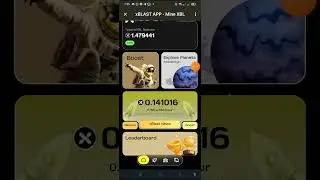 xBLAST Mining App II Like Near Wallet II New update about xBlast mining App II boost Feature launch