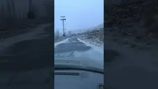 A short, video, of new year 2022 first snowfall, in ghizer, district, gilgit baltistan,