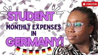 FROM RENT TO GROCERIES: MY MONTHLY EXPENSES IN GERMANY AS AN INTERNATIONAL STUDENT🇩🇪