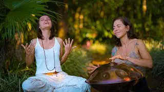 Heart Warming | 1 hour Handpan & Voice Music | Grace Harteming and Fstrings