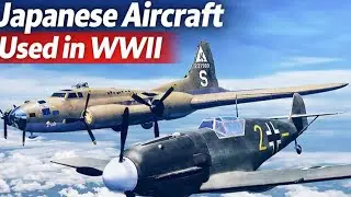 Every Japanese Aircraft Used in World War II | Imperial Japanese Air Force 🇯🇵✈️ 