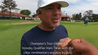A Professional Caddy and Brown Bear Golf
