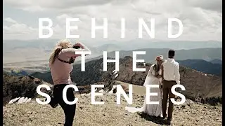 THE COVER SHOT  for MONTANA BRIDE MAGAZINE 2021 -    Behind the Scenes