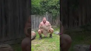 Natural Stone Lifting - Overhead Press & Squats