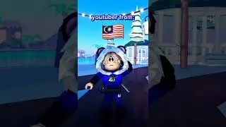 Roblox YouTubers From Malaysia !💗😍 | FT @geniev12 |  #akifiskandar