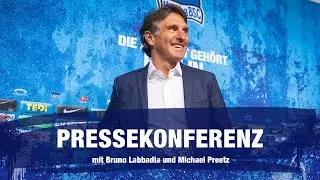 Re-Live | Pressekonferenz mit Bruno Labbadia und Michael Preetz