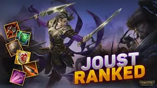 MULAN IN SMITE SEASON 10 JOUST RANKED - SMITE BUILD GAMEPLAY (NO COMMENTARY)