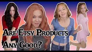 ETSY FASHION AND WIG HAUL | ARE ETSY PRODUCTS REALLY HAND-MADE #etsy #etsyfinds
