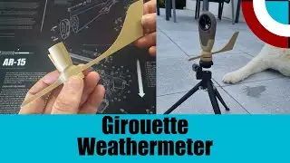 Girouette pour an&eacute;mom&egrave;tre et station m&eacute;t&eacute;o Weathermeter Wetherflow. #diy  #kestrel
