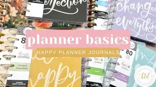PLANNER BASICS | Overview of Guided Journals for Beginners | The Happy Planner Discbound System