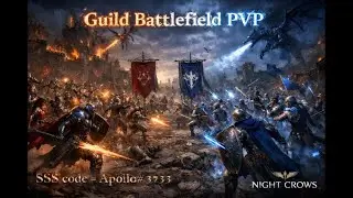 Night crows | Guild vs Guild Battle intense PVP | Streamer Support Code = Apollo#3733