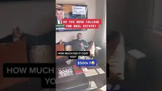 Do you need a college degree for Real Estate?