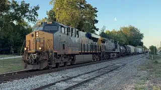 CSX 3239 leads extremely slow and even stops M541 at Horse Cave