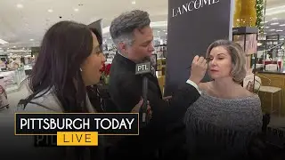 Daisy gets a first look at the National Makeup Artist Event at Ross Park Mall