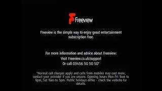 Freeview Info Channel and 7 Day EPG Mar 17