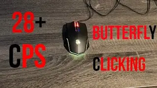 (28+) CPS Bloody A Bedless BUTTERFLY CLICKING (Matte Black)