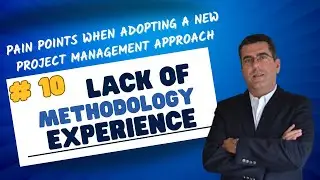 Pain Points when Adopting a New Project Management Approach - Lack of methodology experience